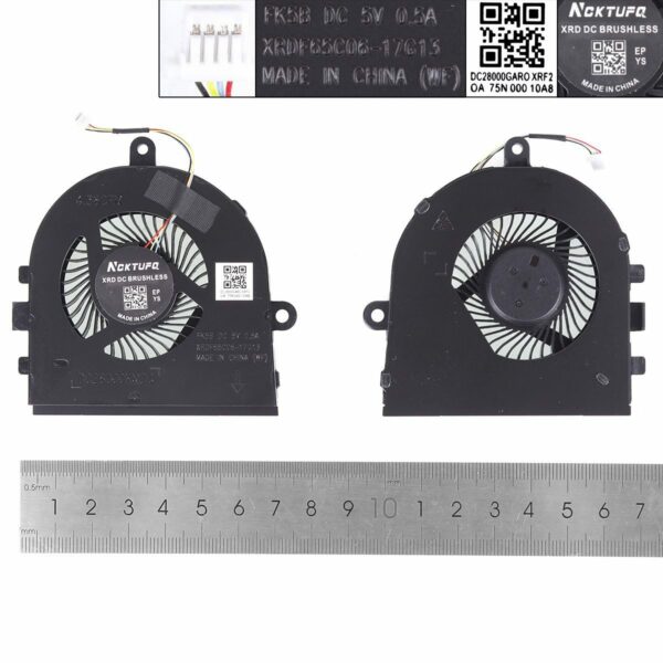 Ventoinha para Portátil Dell Inspiron 3480 3481 5493 3491 Latitude 3490 - FAN0932
