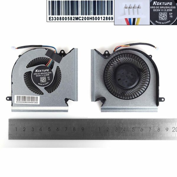 VENTOINHA PARA PORTÁTIL MSI GE66 GP66 GL66 MS-1541 1542 N453 N454