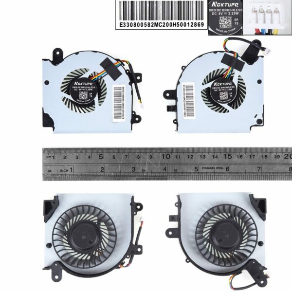 VENTOINHAS PARA PORTÁTIL MSI GF75 MS-17F1 17F2 17F4 17F5 N415 N416