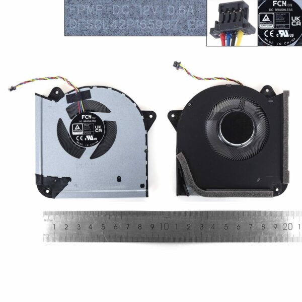 VENTOINHA PARA PORTÁTIL ASUS G733CW CX G733C ROG 6 MAIS