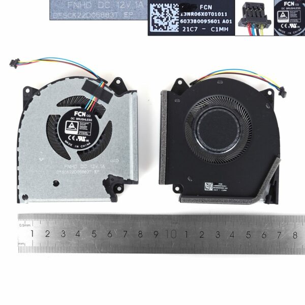 Ventoinha GPU para Portátil ASUS ROG G513QY G513QM - Cooler de Substituição 12V