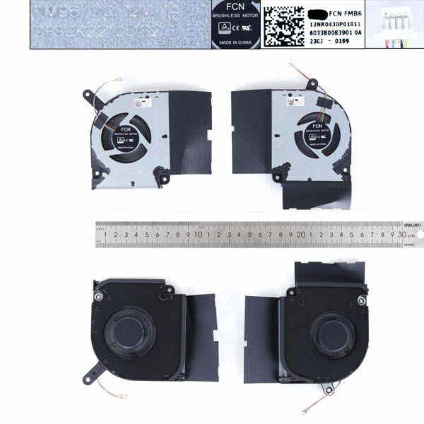 Ventoinhas para Portátil ASUS ROG Strix GL732LXS GL732LWS (RTX 2080)