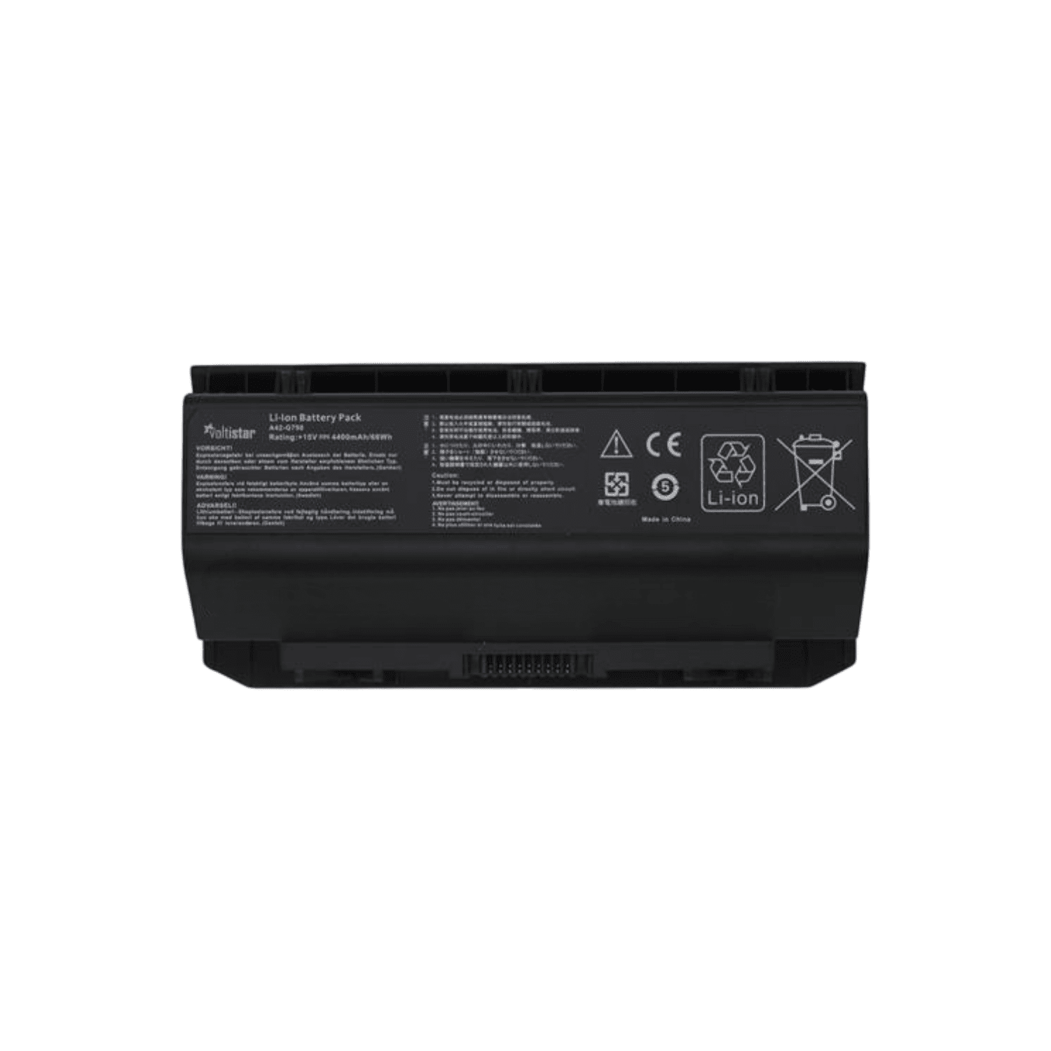 Bateria para Portátil ASUS A42-G750 G750JW 15V 4400mAh 66Wh