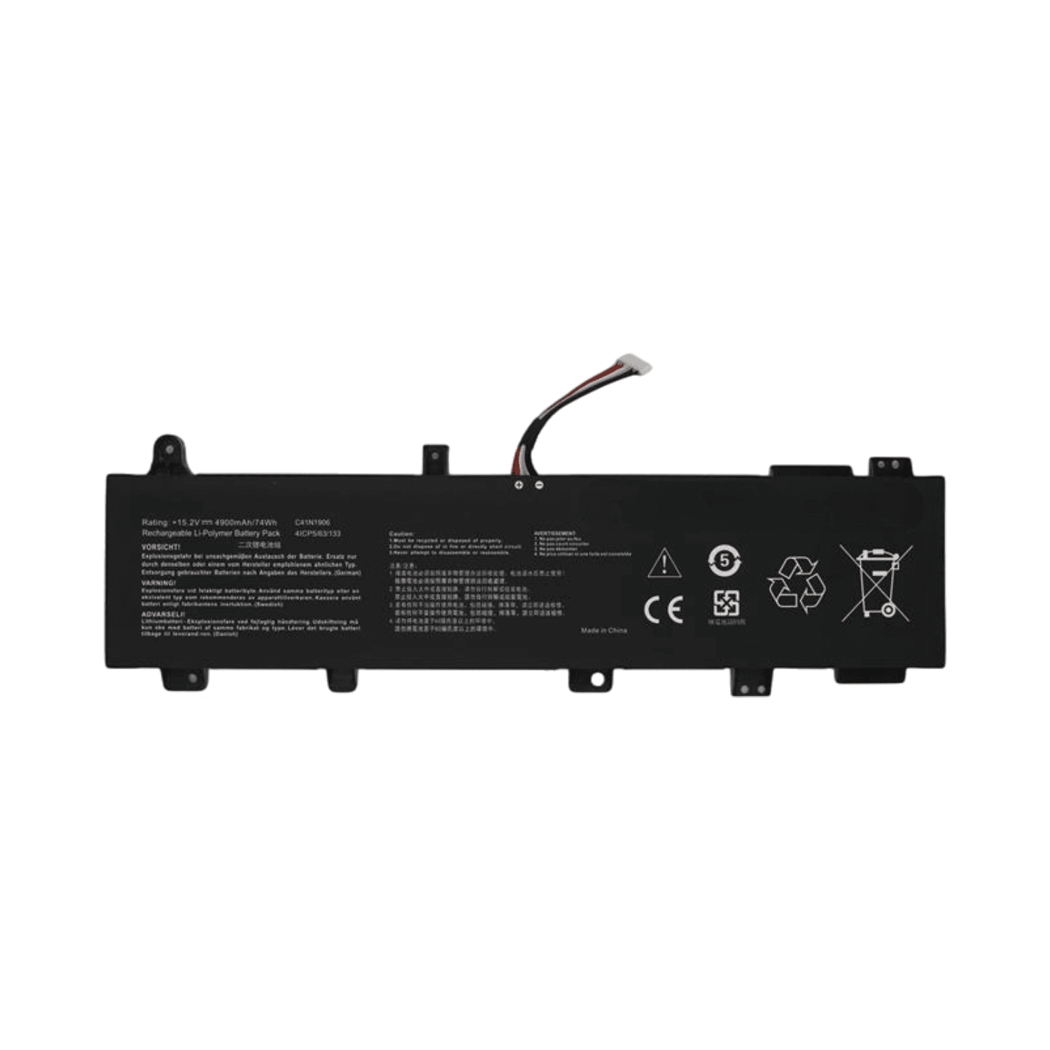 Bateria para Portátil ASUS C41N1906-1 | TUF GAMING A15 A17 F15 F17 Series | 15.2V 74Wh