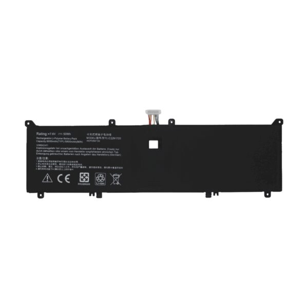 Bateria ASUS C22N1720 para ZenBook S UX391 — 7.7V 6500mAh 50Wh