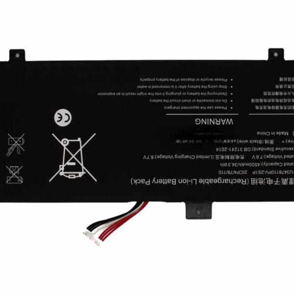 Bateria para Portátil Axioo MyBook 11G - Substituição para U3478110PV-2S1P