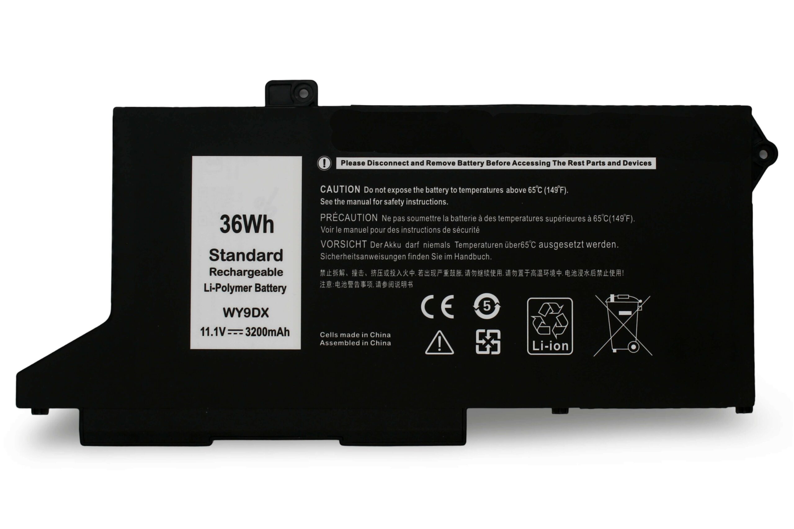 Bateria para Portátil Dell Latitude 5420, 5520, Precision 3560 - WY9DX - Image 2