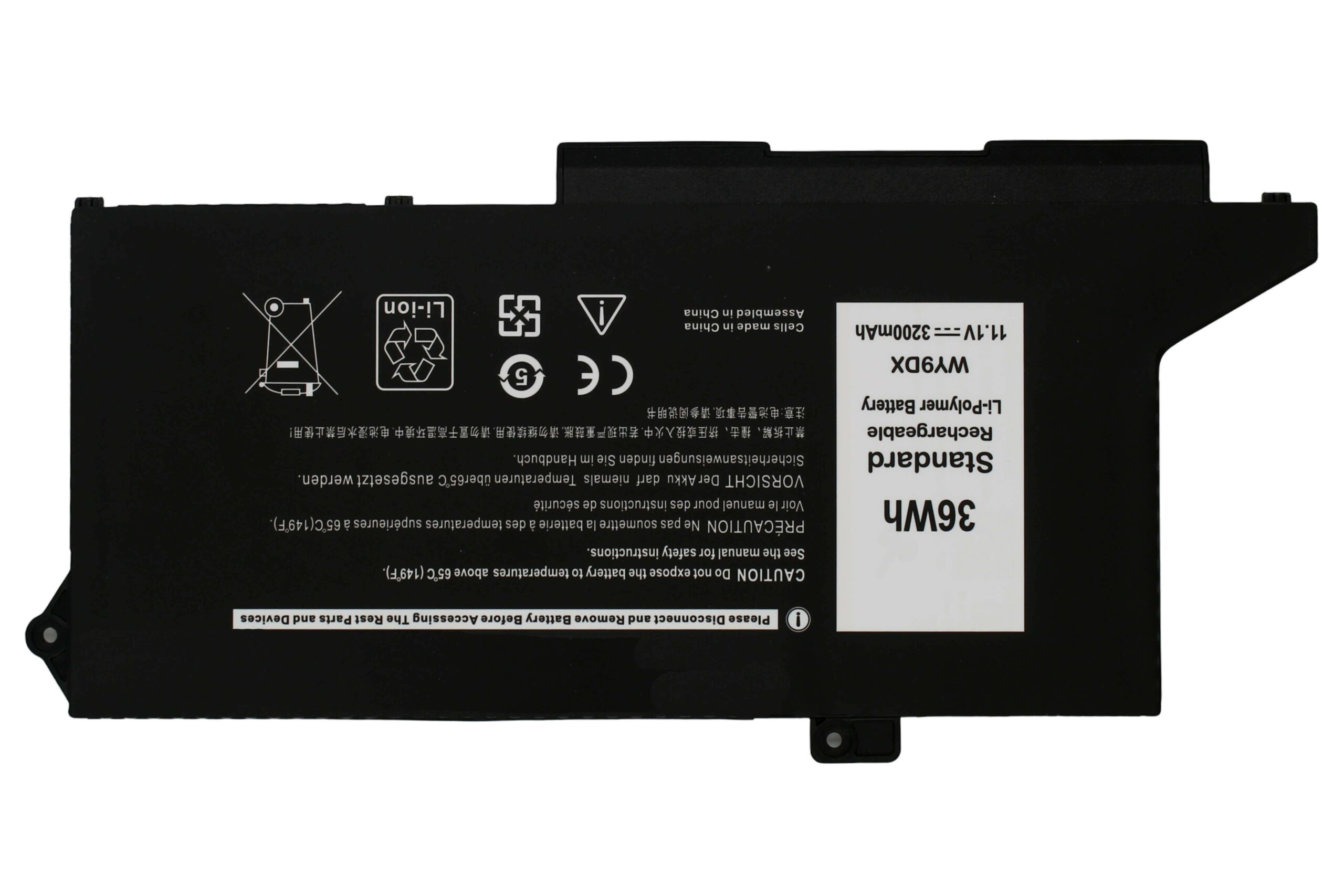 Bateria para Portátil Dell Latitude 5420, 5520, Precision 3560 - WY9DX - Image 3