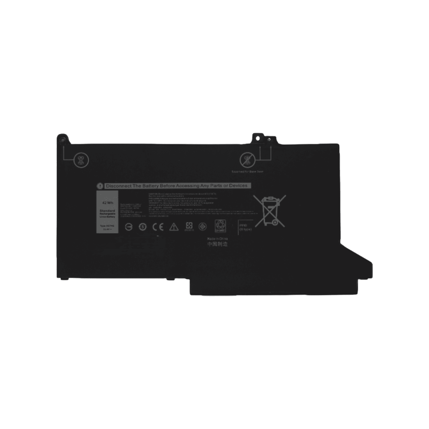 Bateria para Portátil Dell Latitude E7000 Series - Compatível com 0G74G, DJ1J0 e Outros - Image 3