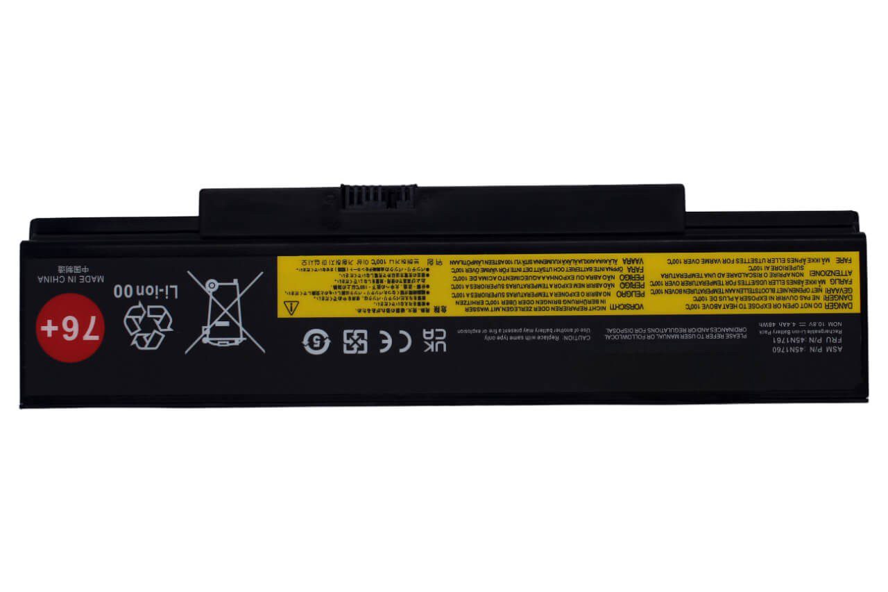 Bateria para Portátil Lenovo ThinkPad Edge E560 E550 E555 E565 Series - 45N1758 45N1761 10.8V 48Wh