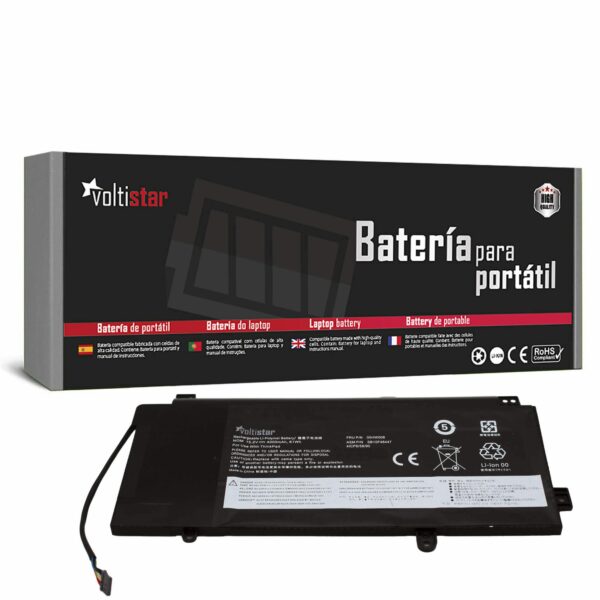 Bateria para Portátil Lenovo ThinkPad Yoga 15 - 00HW008, 00HW009, SB10F46452 | Green Computer