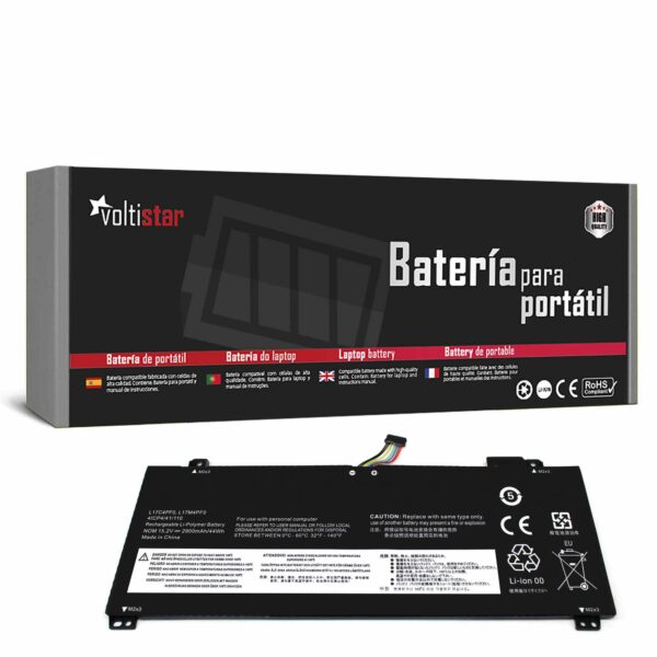 Bateria para Portátil Lenovo IdeaPad S530 Series - L17C4PF0, L17M4PF0 (15.2V, 2900mAh)