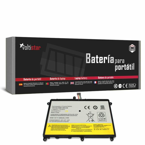 Bateria para Portátil Lenovo IdeaPad Yoga 2 11 Series - Compatível com P/N L13L4P21, L13M4P21