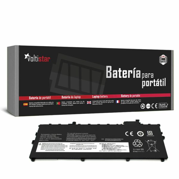 Bateria para Portátil Lenovo ThinkPad X1 Carbon 5ª 6ª Geração (2017-2018) - P/N 01AV430 01AV494