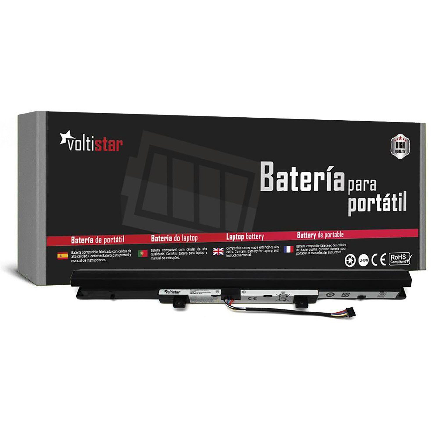 Bateria para Portátil Lenovo V110-15AST, 110-15ISK, V310-14ISK, V310-15ISK - P/N L15L3A02, L15S4A02