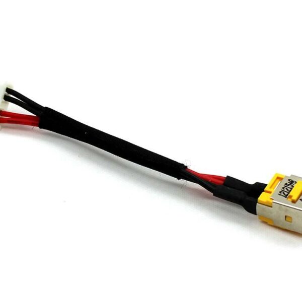 Conector DC Jack com Cabo 5 Orifícios para Portátil Acer Aspire, Extensa, TravelMate Series