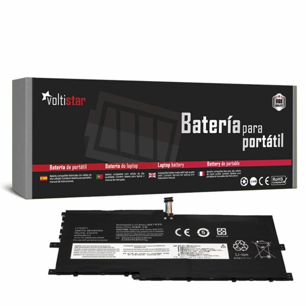 Bateria para Portátil Lenovo ThinkPad X1 Yoga Gen 3 (2018) e P1 Gen 1/2 - L17C4P71 L17M4P71 L17M4P73