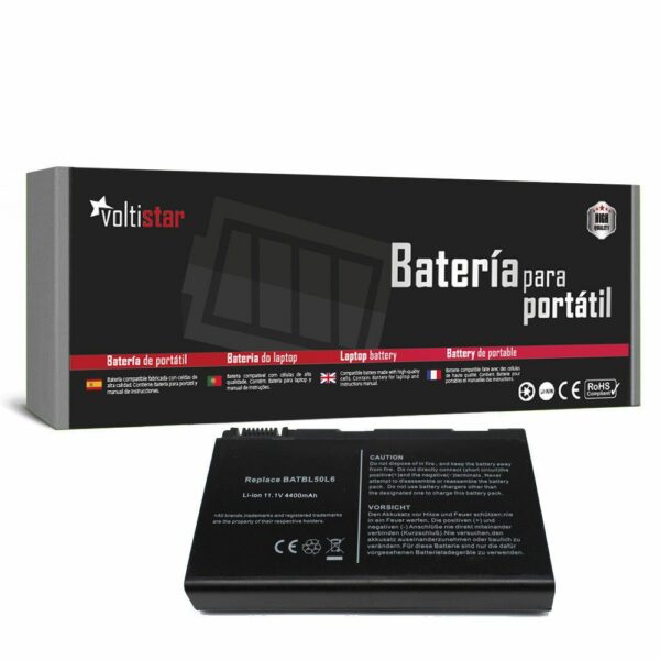 Bateria para Portátil Acer BATBL50L6 11.1V 4400mAh - Compatível Aspire TravelMate Series