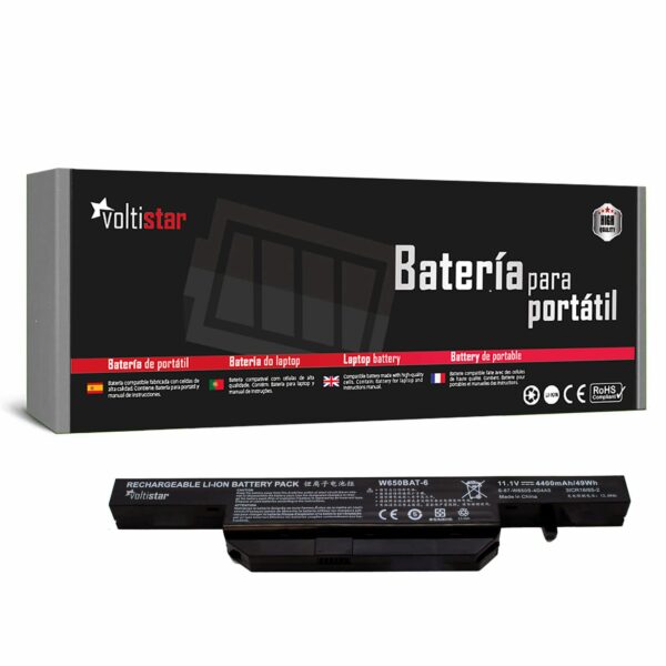 BATERIA PARA PORTÁTIL HASEE K610C W650BAT-6