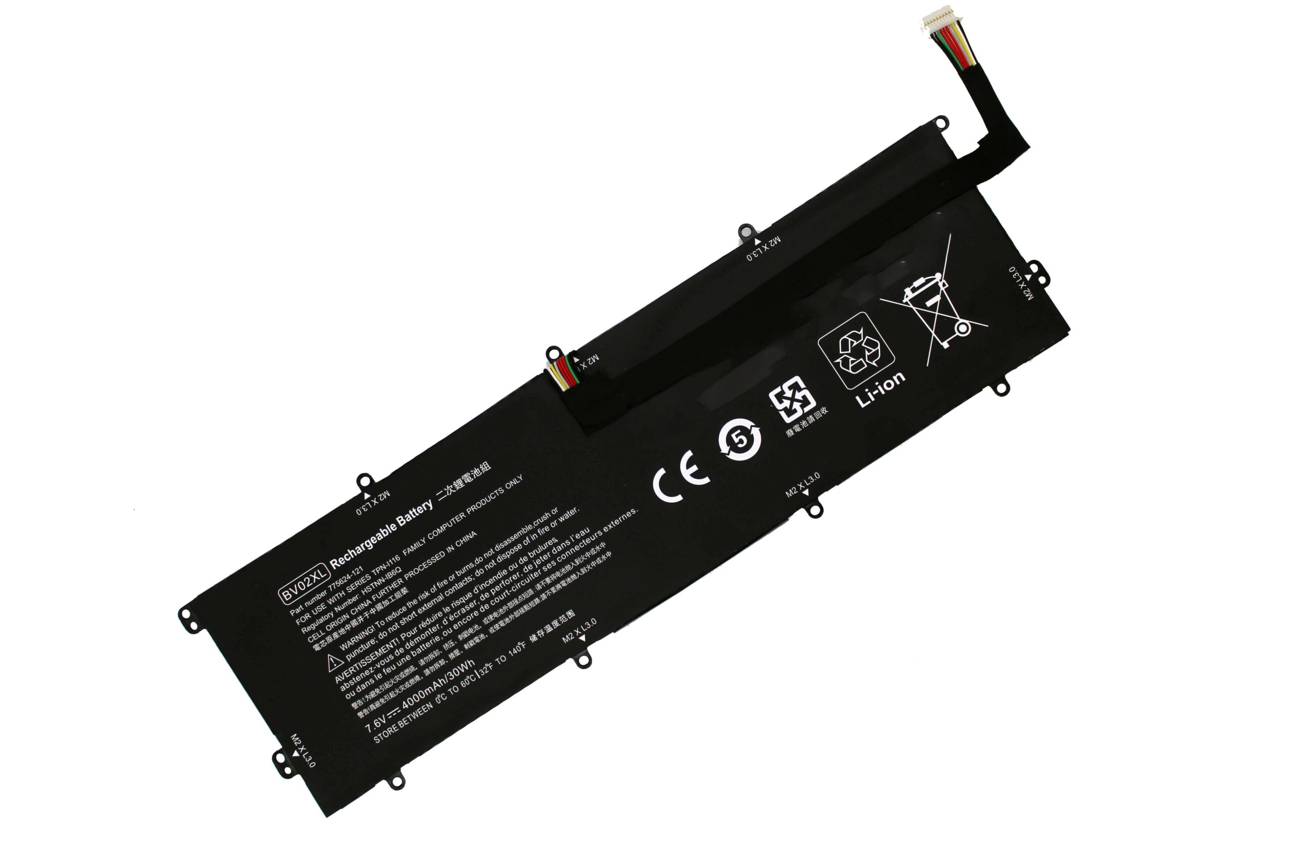 Bateria para Portátil HP Envy X2 13-J Series BV02XL - 7.6V 4000mAh - Image 3