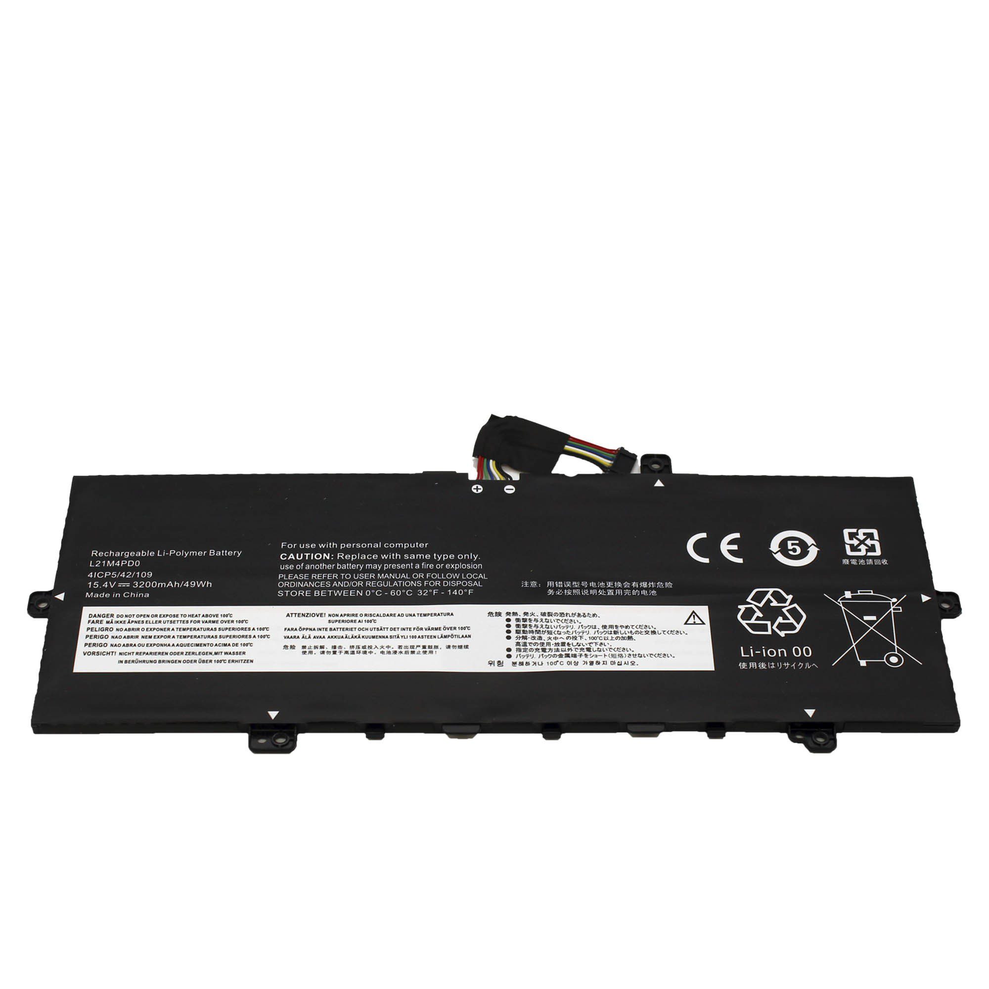 Bateria para Portátil Lenovo ThinkBook 13X G2 IAP, 13S G4 IAP Series - L21M4PD0, L21C4PD0 - 15.4V 3200mAh - Image 3