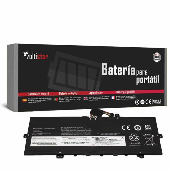 Bateria para Portátil Lenovo ThinkBook 13X G2 IAP, 13S G4 IAP Series - L21M4PD0, L21C4PD0 - 15.4V 3200mAh