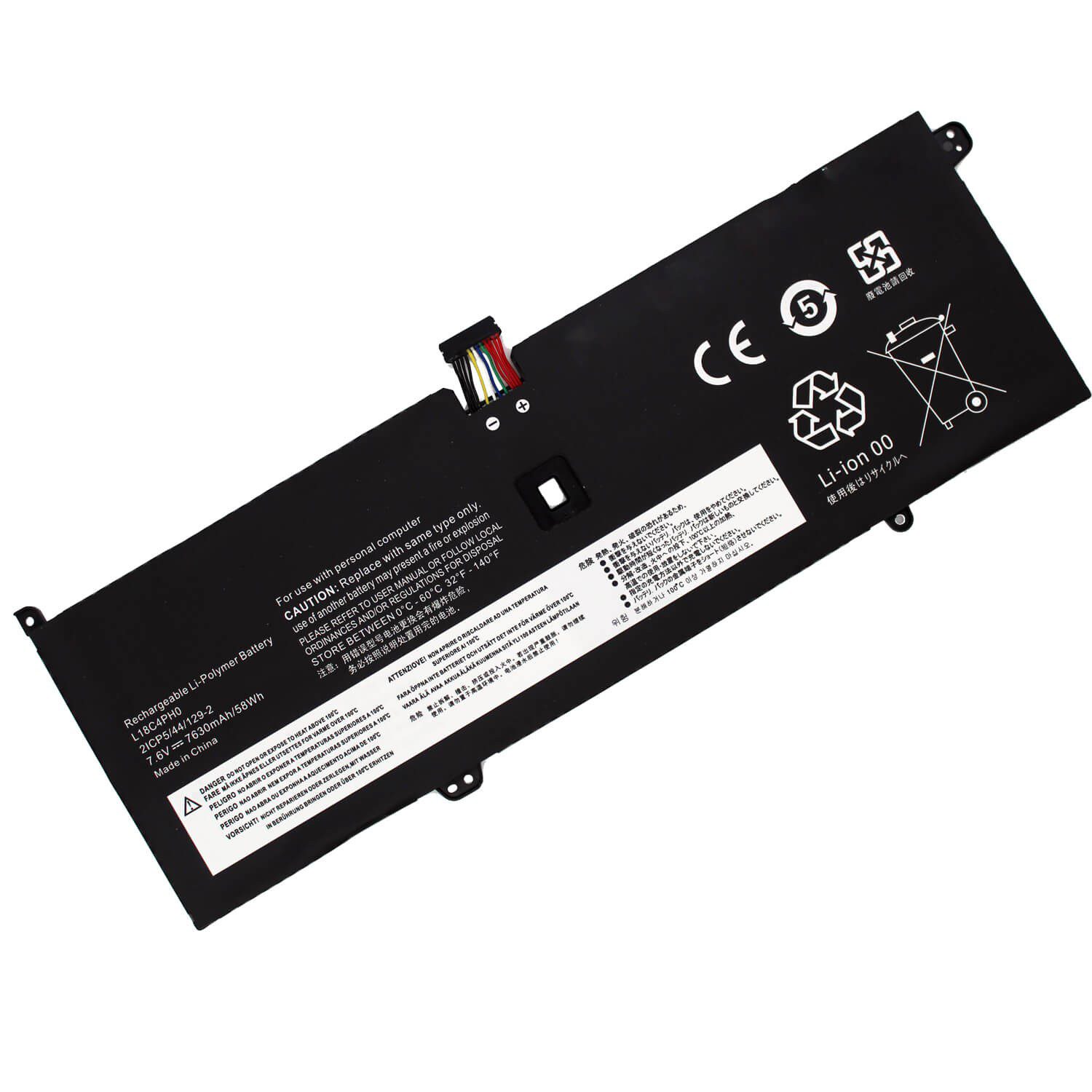 Bateria para Portátil Lenovo Yoga C940 14 Series - L18M4PH0 - 7.68V 60Wh - Image 2