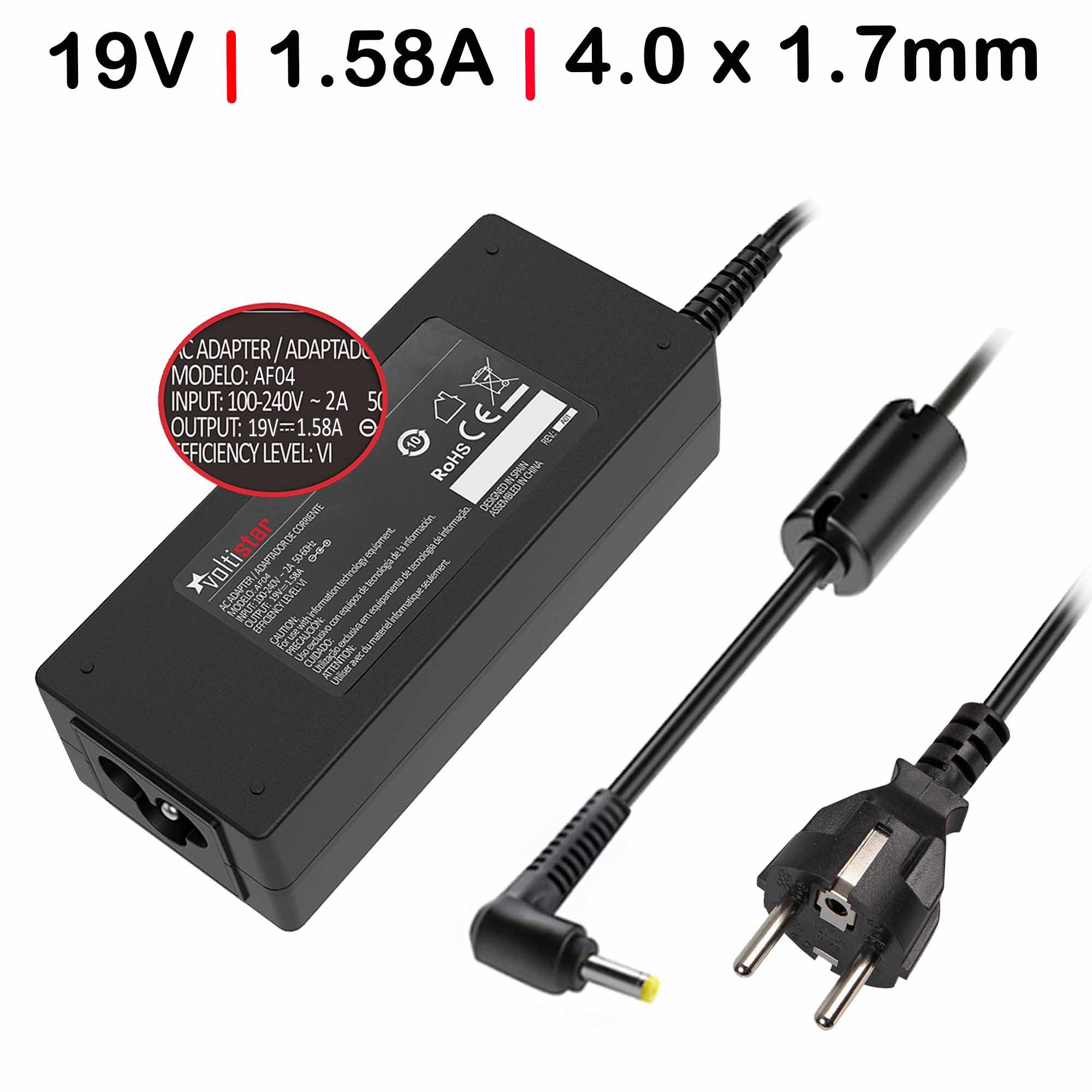 Carregador para Portátil HP Compaq Mini 1000 1100 Series 19V 1.58A 30W Conector 4.0x1.7mm - Image 3