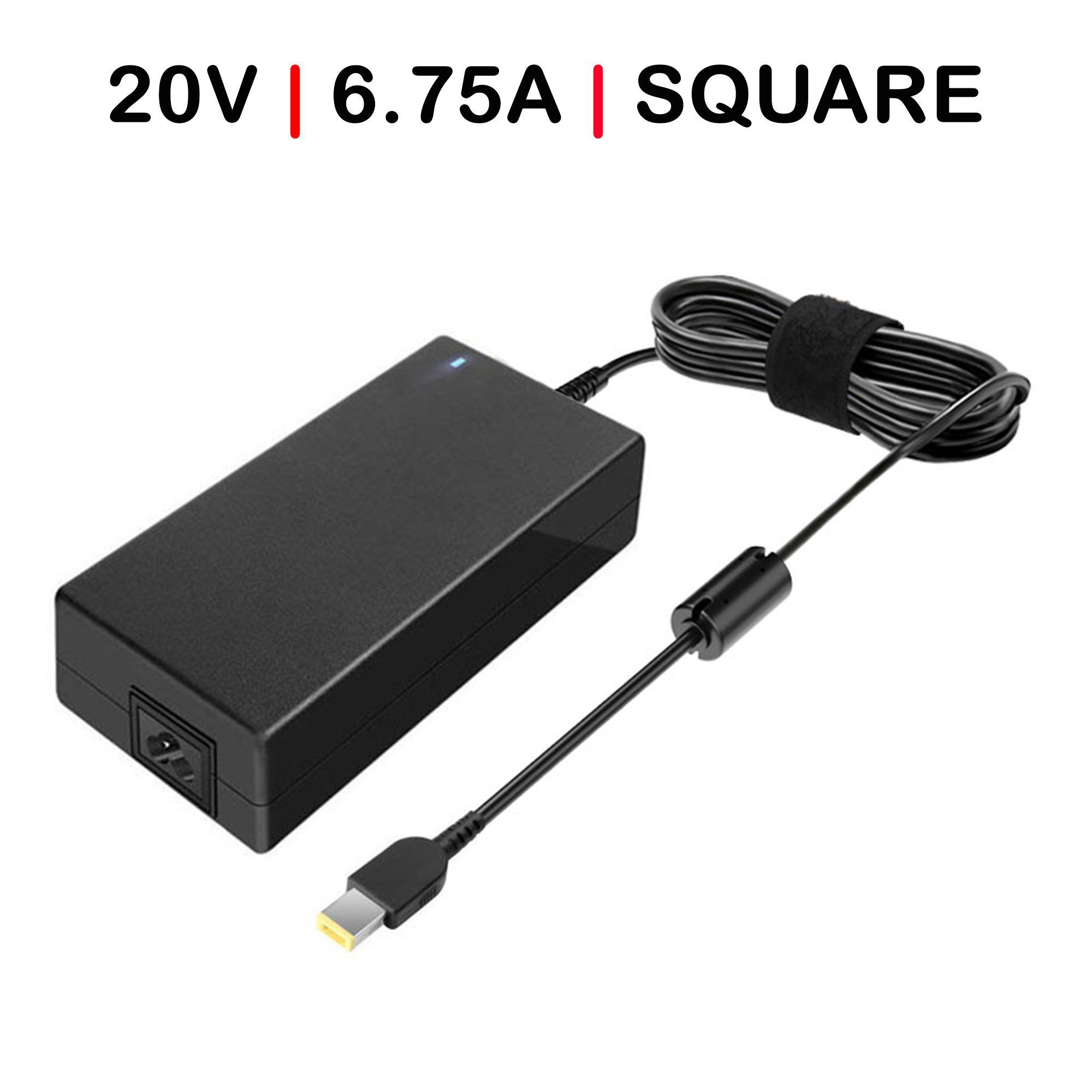 Carregador Portátil Lenovo Legion Y520 Y530 Series 20V 6.75A 135W Square - Compatível - Image 5