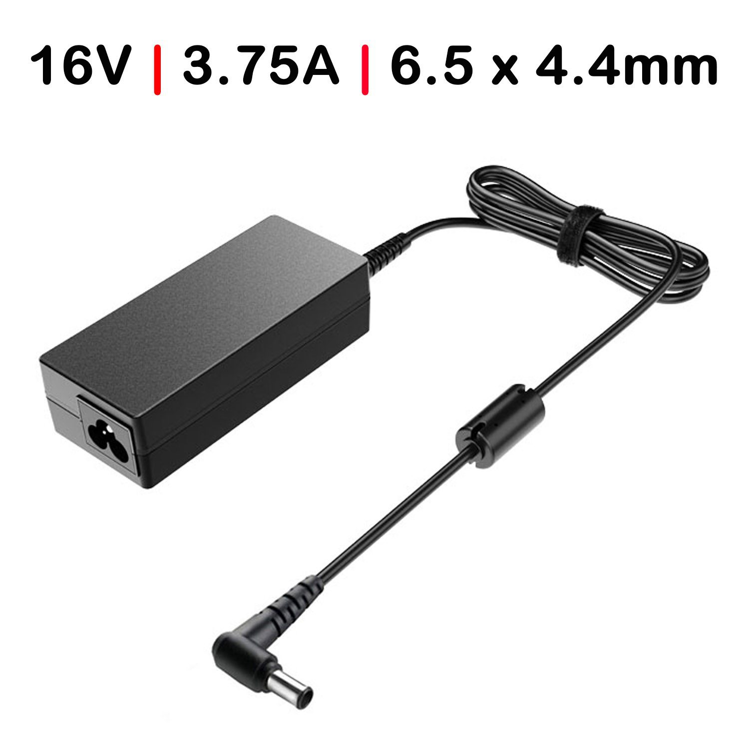 Carregador para Portátil Sony Vaio PCG-505 PCG-705 PCG-707 16V 3.75A 65W Plug 6.0x4.5mm - Image 2