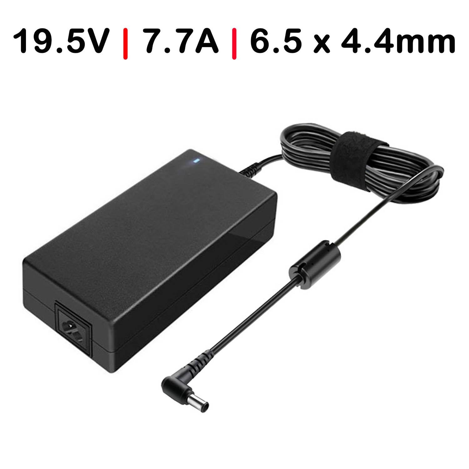 Carregador para Portátil Sony Vaio PCG-GRT, PCG-K, PCG-FR, VGN-AR Series 19.5V 7.7A 150W Conector 6.5x4.4mm - Image 3