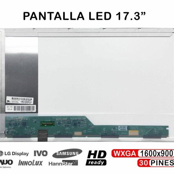 ECRÃ LED DE 17.3" PARA PORTATIL PACKARD BELL EASYNOTE LE69KB SERIES