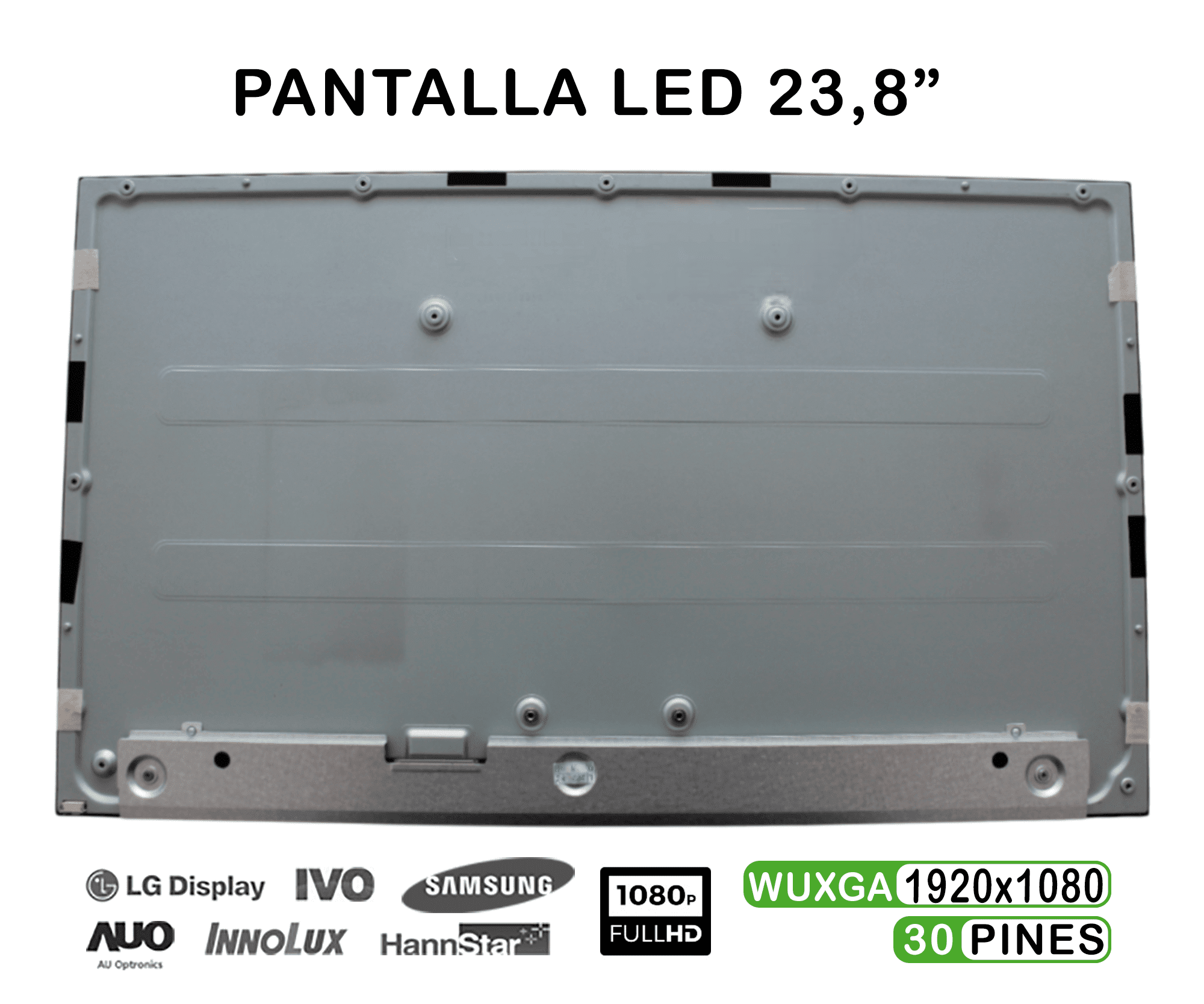 Ecrã LED 23.8" Full HD Samsung LTM238HL06 para Portátil - Green Computer