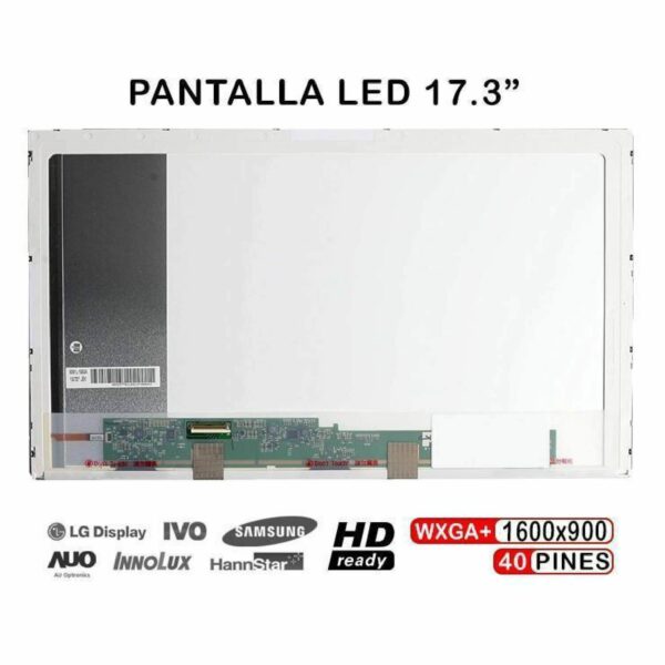 ECRÃ LED DE 17.3" PARA PORTATIL N173FGE-L23 40 PINES