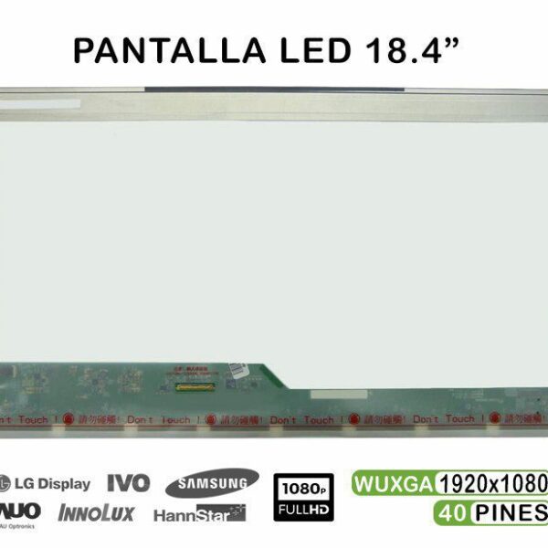 ECRÃ LED DE 18.4" PARA PORTATIL N184HGE-L21 REV.C1