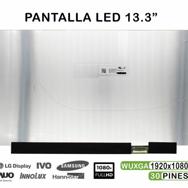 Ecrã OLED 13.3" FHD WUXGA (1920x1080) 30 Pinos para Portátil ASUS ZenBook 13 UM325 UX325 Series - ATNA33XC11 ATNA33XC01