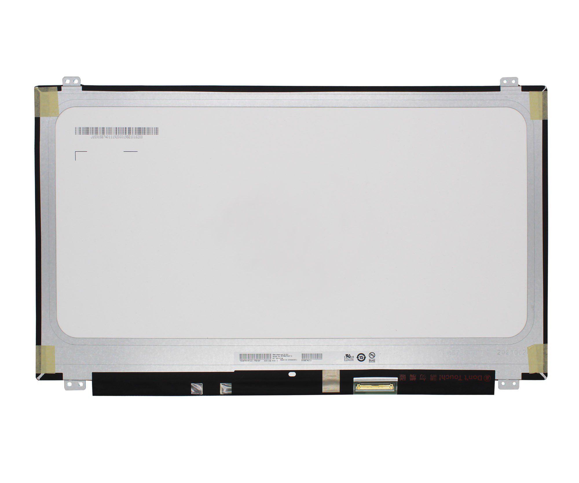 Ecrã LED 15.6" WXGA (1366x768) 40 Pinos Inferior Direito para Portátil - Compatível B156XTN07.0 H/W:HA F/W:1 - Image 2