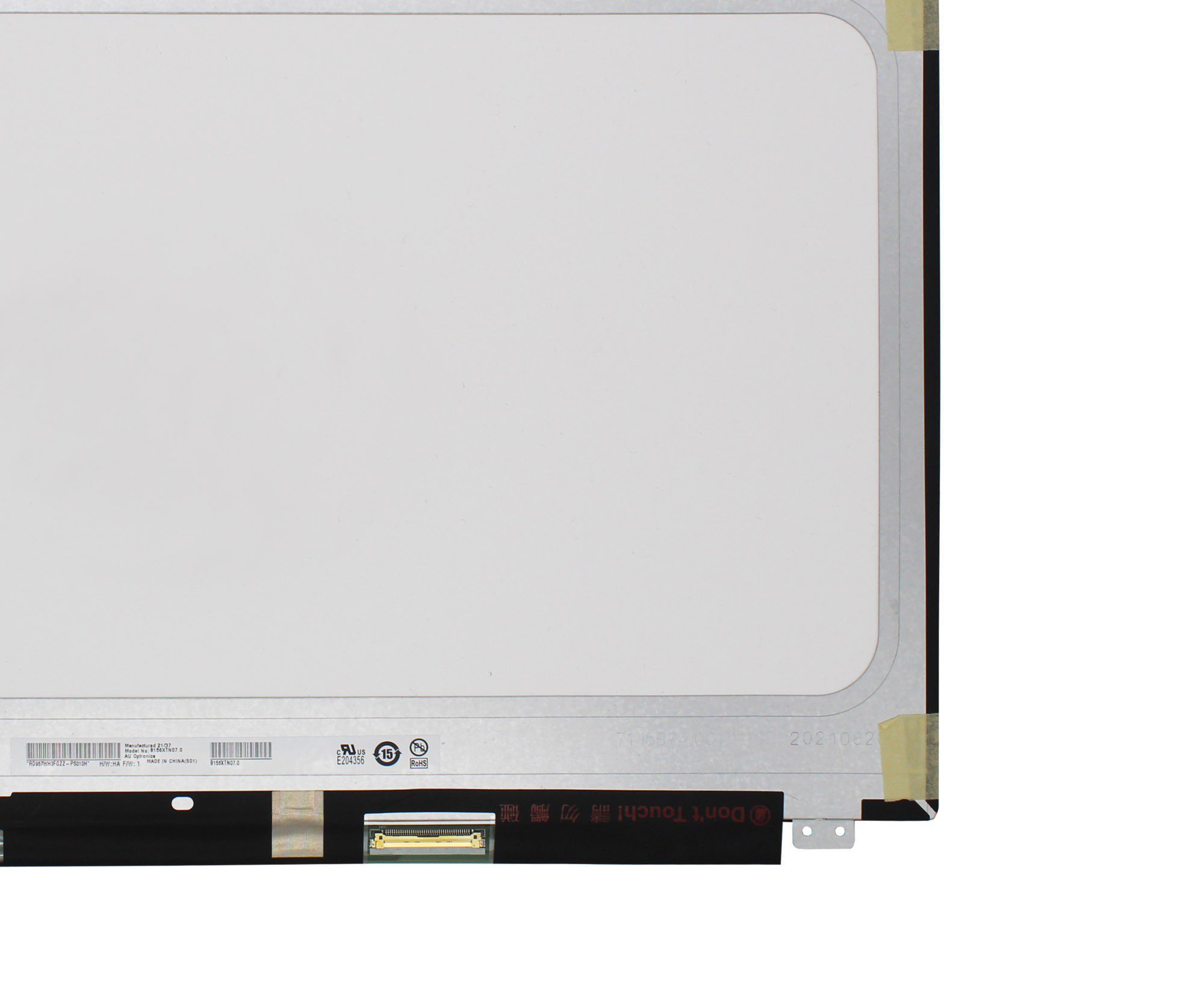 Ecrã LED 15.6" WXGA (1366x768) 40 Pinos Inferior Direito para Portátil - Compatível B156XTN07.0 H/W:HA F/W:1 - Image 4