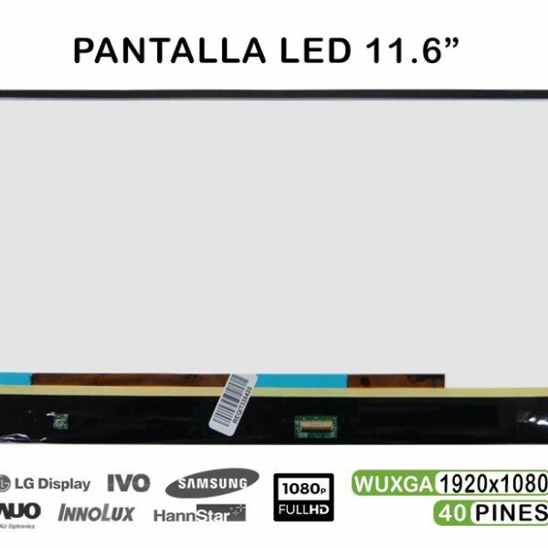 ECRÃ DE LED PARA LAPTOP B116HAN03.1 11,6"
