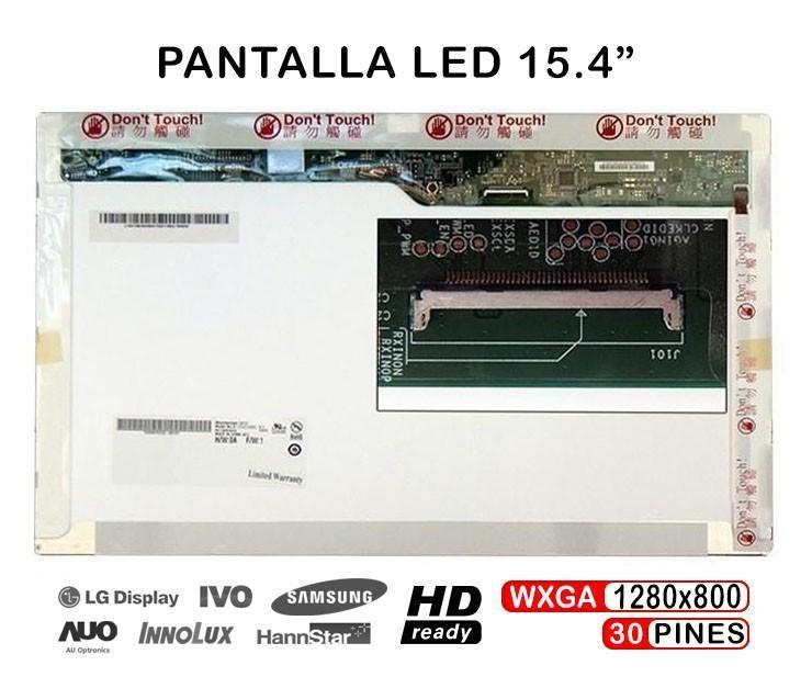 Ecrã LED 15.4" WXGA (1280x800) 30 Pinos para Portátil - Compatível AUO B154EW09 V1