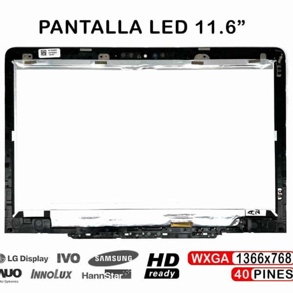 ECRÃ com moldura para laptop Lenovo Chromebook N23 LP116WH8 SPA1 5D10K85106