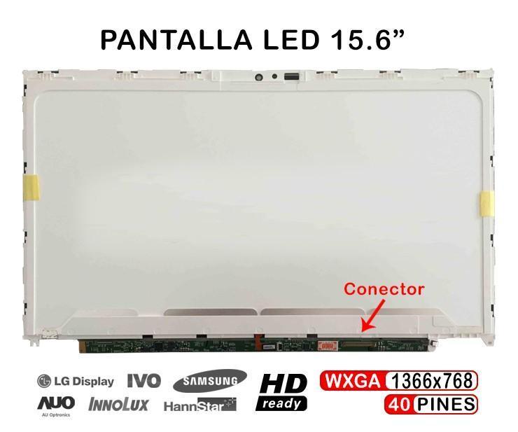 Ecrã LED 15.6" WXGA (1366x768) 40 Pinos para Portátil LG P53 / XNOTE P53 Series - LP156WH5-TJA1