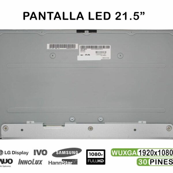 Ecrã LED 21.5" FHD para Portátil | LM215WF9-SSA2 | Substituição de Alta Qualidade