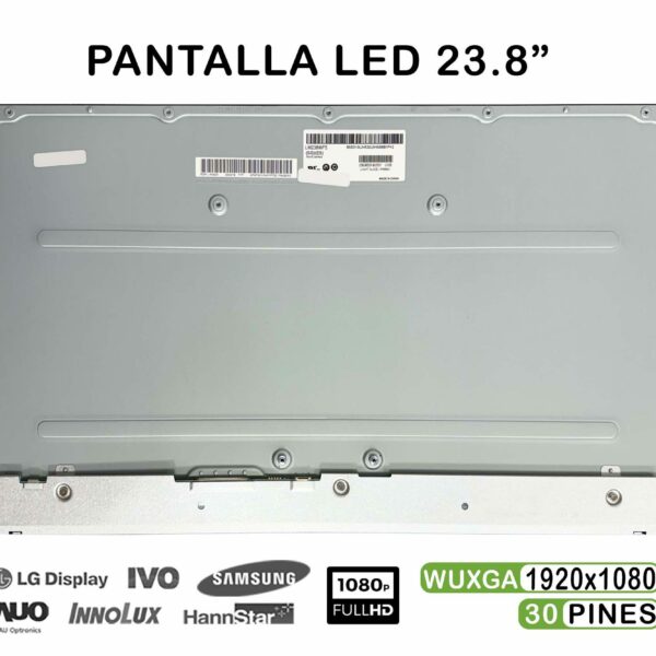 Ecrã LED 23.8" FHD 30 Pinos para Portátil HP AIO 24 Series - LM238WF5-SSE5 L91416-002