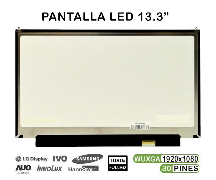 Ecrã LED 13.3" IPS FHD para Portátil - LP133WF6-SPB1 30 Pinos