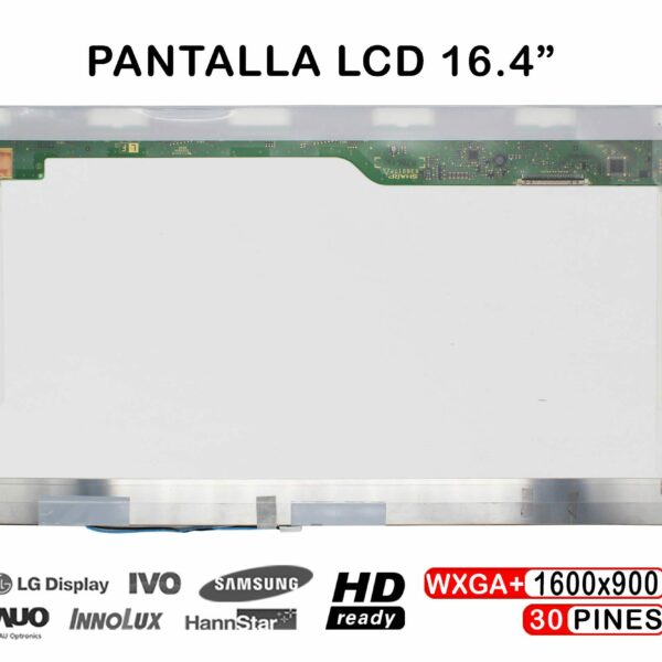 Ecrã LCD 16.4" WXGA++ (1600x900) 30 Pinos para Portátil Sony Vaio - LQ164D1LD4A