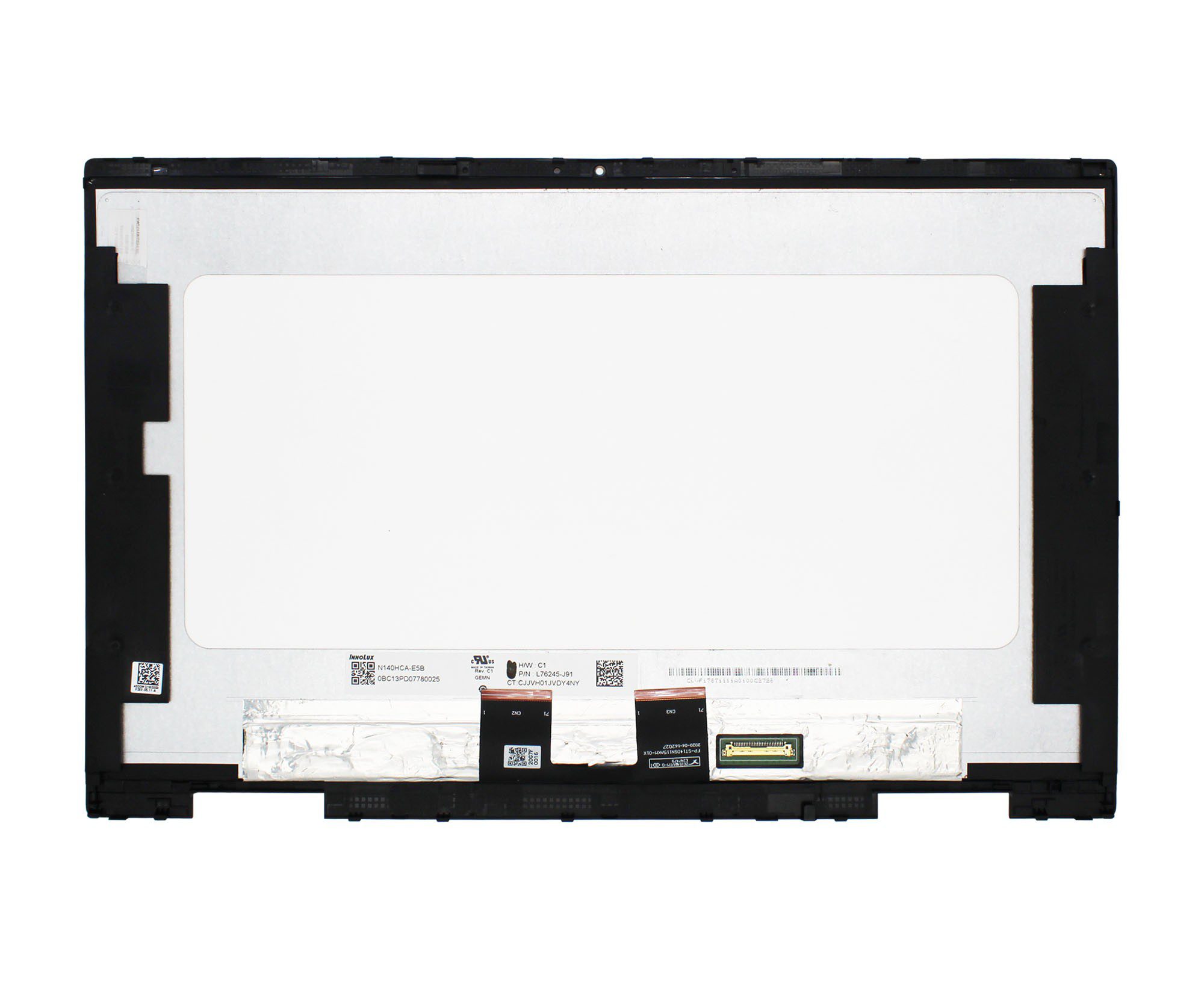 Ecrã LED Tátil 14" WUXGA (1920x1080) 30 Pinos para Portátil HP Pavilion x360 14-DY Series - Image 3