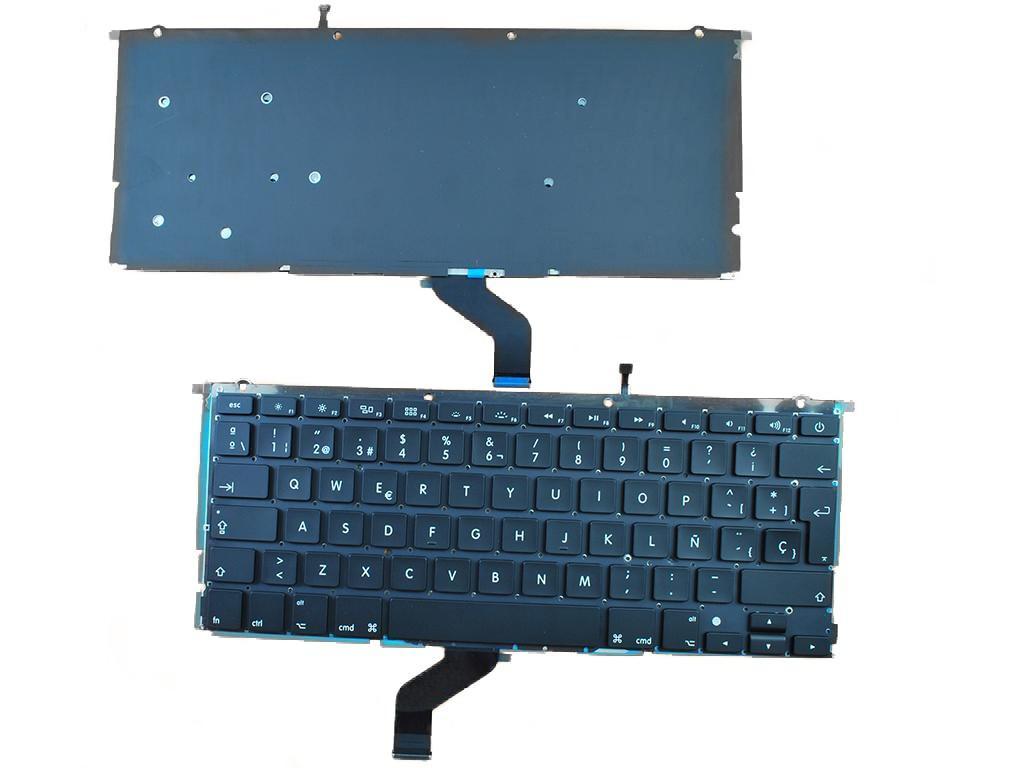 Teclado para Portátil Apple MacBook A1425 com Iluminação de Fundo Castelhano - Image 2