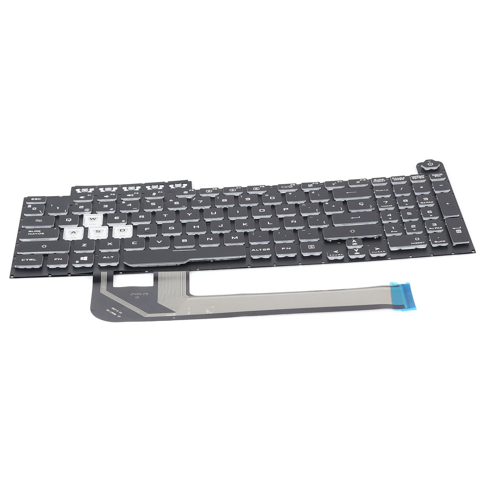 Teclado Retroiluminado Espanhol para Portátil Asus FX506 FA506 FX706 FA706 Series - Preto - Image 5