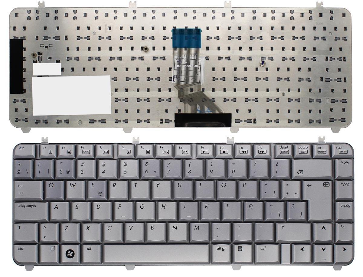 TECLADO PARA PORTATIL HP PAVILION DV5 DV5Z DV5T DV5-1000 PRATA - Image 3
